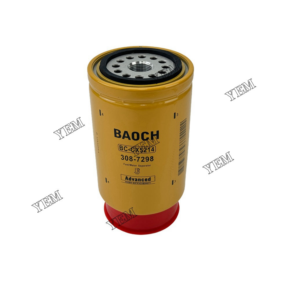 YEM Parts 308-7298 BC-CX5214 2656F122 Fuel Filter For Perkins 1104D-E44TA Engine For Perkins
