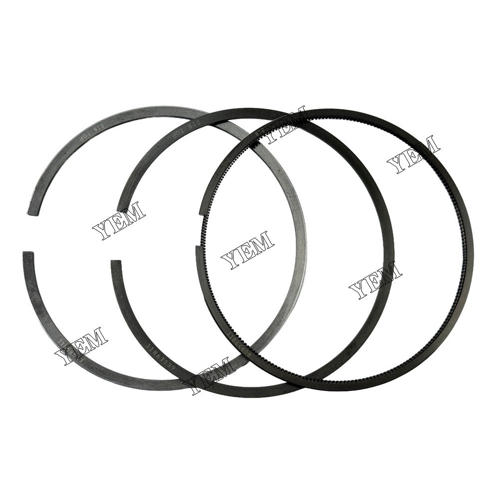 YEM Parts 4PCS Part Number UPRK0005 Piston Ring STD Size For Perkins 1104D-E44TA Engine For Perkins