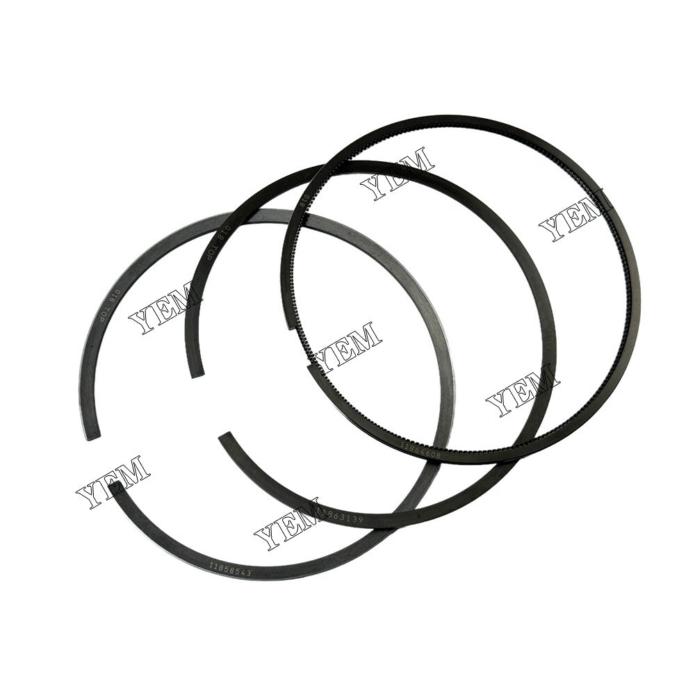 YEM Parts 4PCS Part Number UPRK0005 Piston Ring STD Size For Perkins 1104D-E44TA Engine For Perkins
