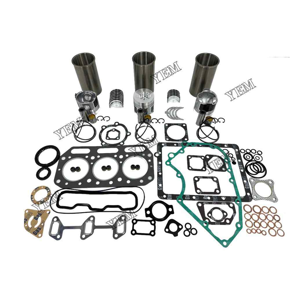 YEM Parts 3T75HA Overhaul Rebuild Kit With Gasket Set Bearing For Yanmar 3T75HA Engine