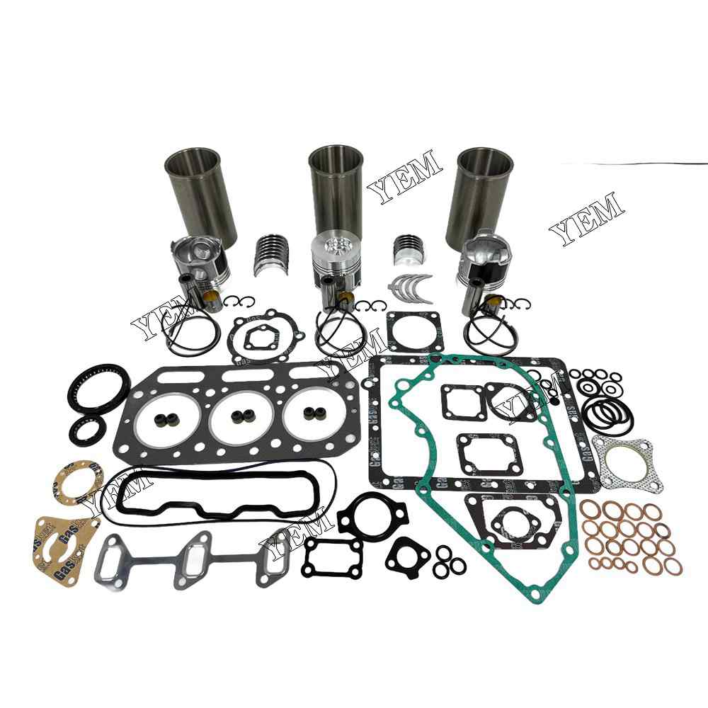 YEM Parts 3T75HA Overhaul Rebuild Kit With Gasket Set Bearing For Yanmar 3T75HA Engine For Yanmar