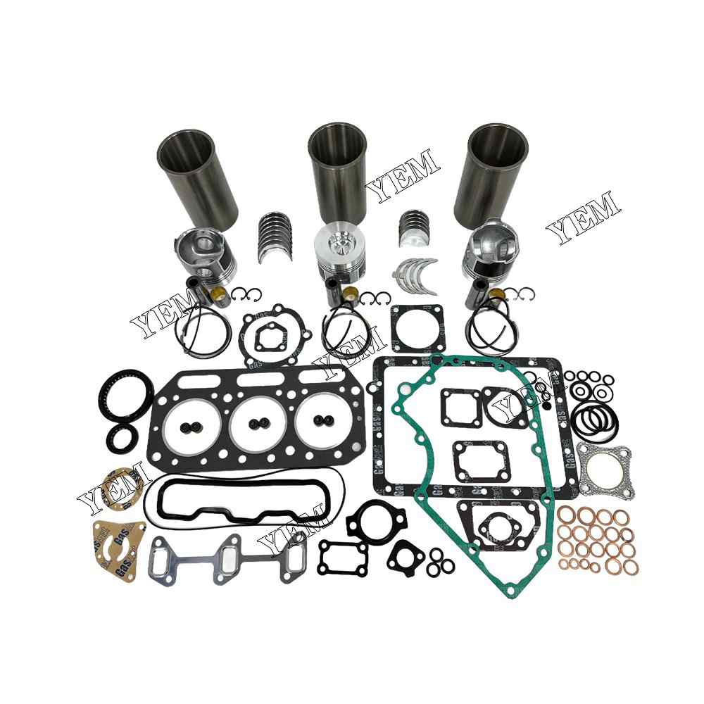 YEM Parts 3T75HA Overhaul Rebuild Kit With Gasket Set Bearing For Yanmar 3T75HA Engine For Yanmar