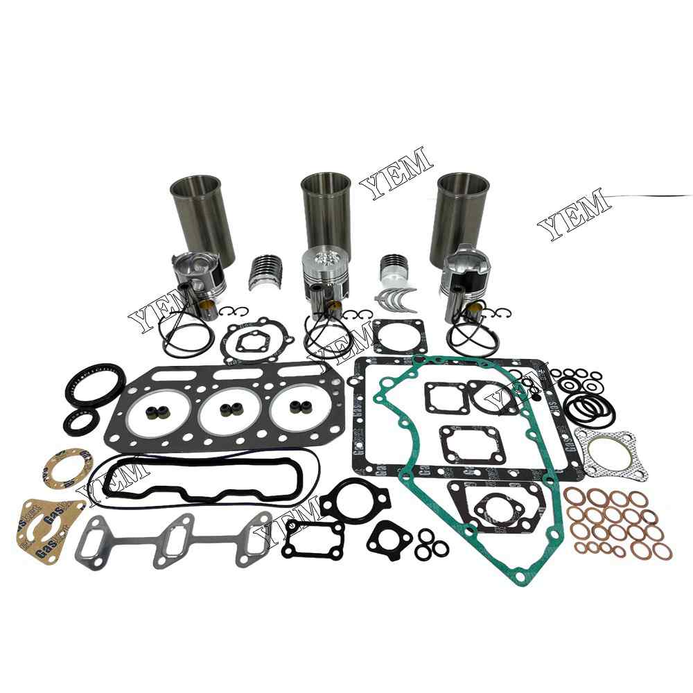 YEM Parts 3T75HA Overhaul Rebuild Kit With Gasket Set Bearing For Yanmar 3T75HA Engine For Yanmar