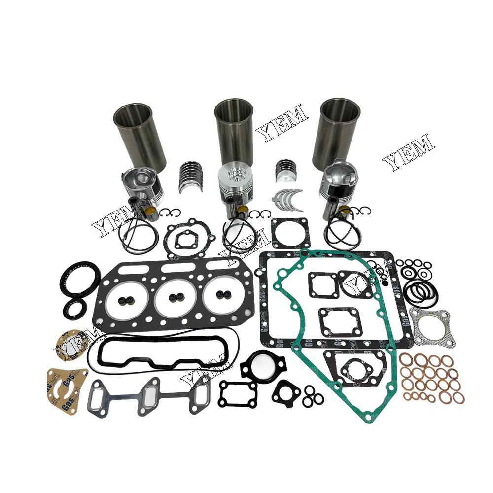 YEM Parts 3T75HA Overhaul Rebuild Kit With Gasket Set Bearing For Yanmar 3T75HA Engine For Yanmar