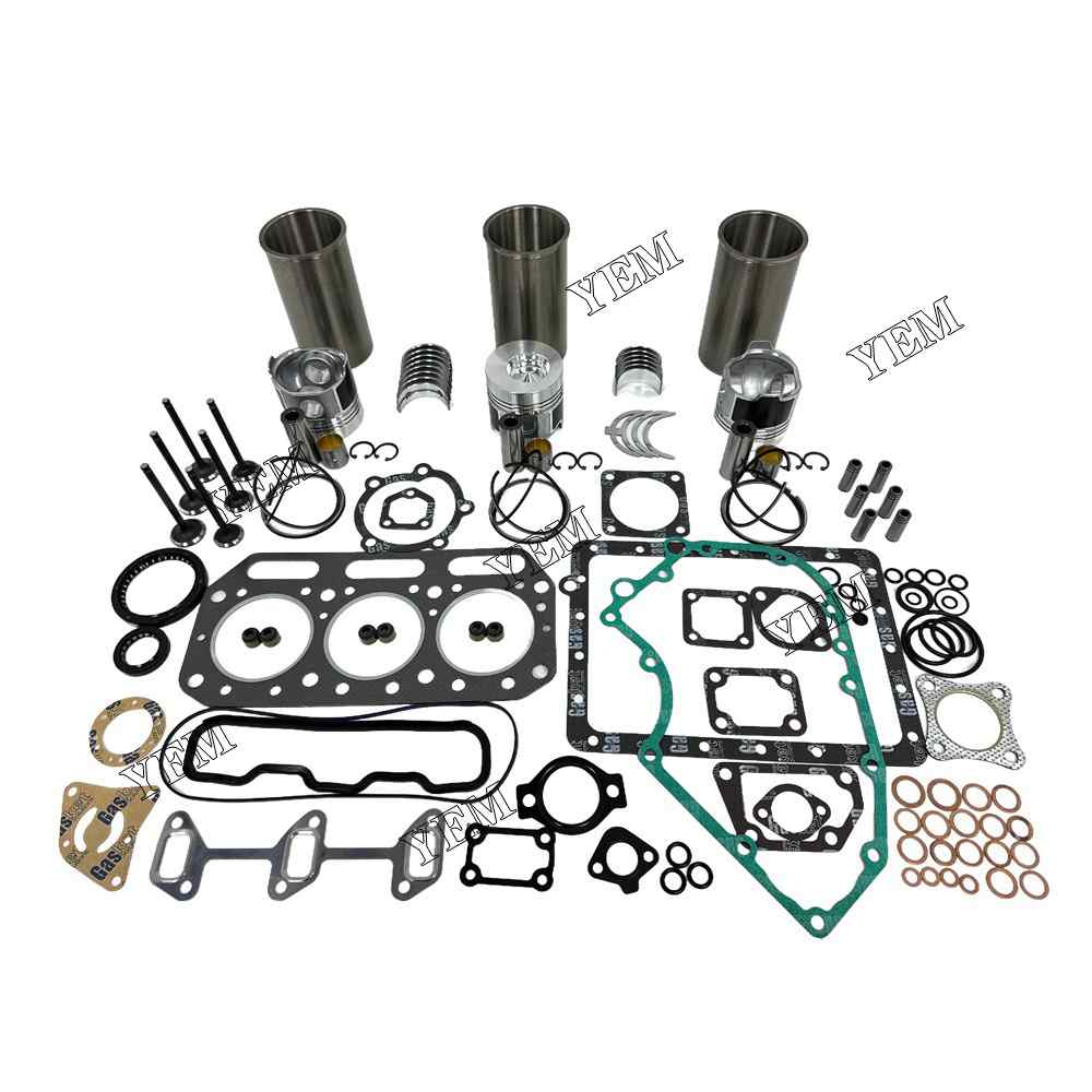 YEM Parts 3T75HA Overhaul Rebuild Kit With Gasket Bearing Valve Set For Yanmar For Yanmar