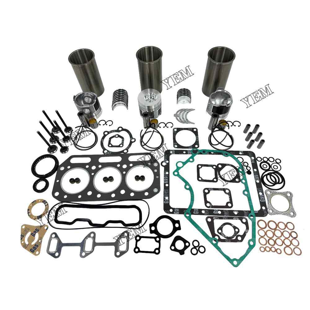 YEM Parts 3T75HA Overhaul Rebuild Kit With Gasket Bearing Valve Set For Yanmar For Yanmar