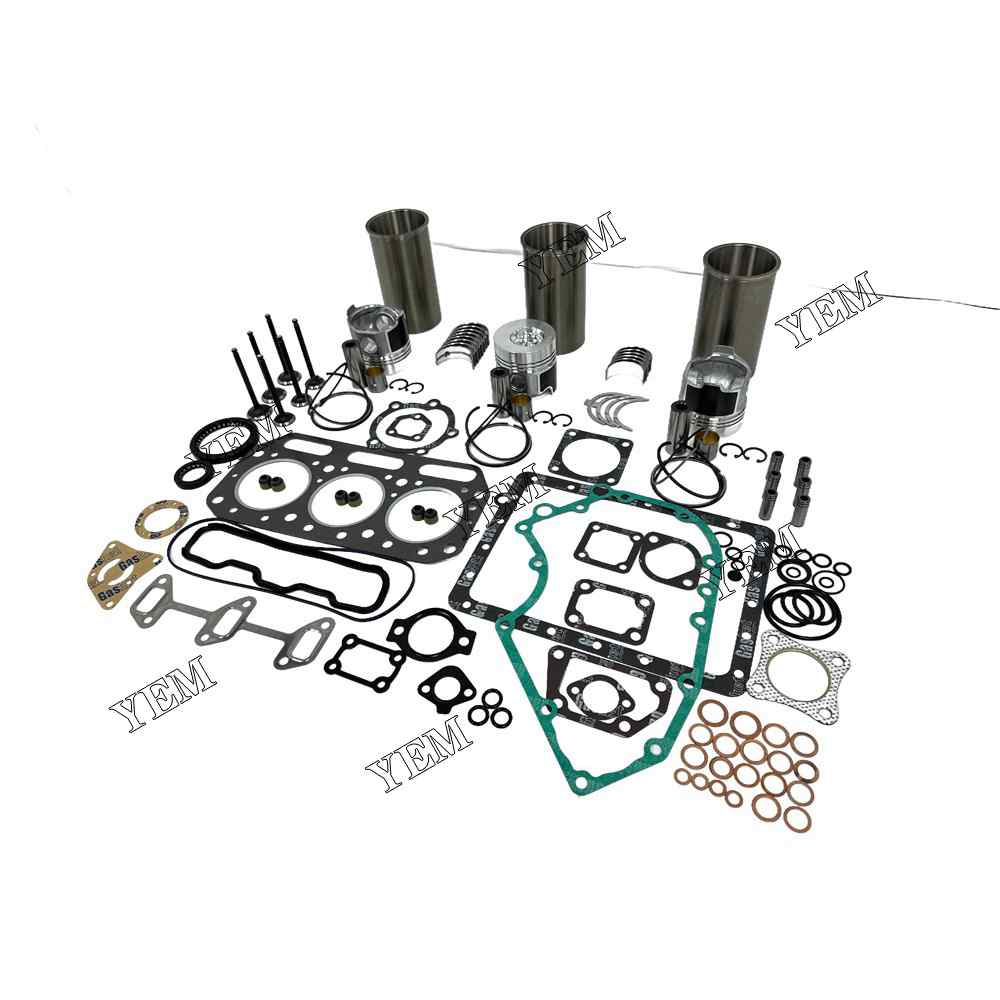 YEM Parts 3T75HA Overhaul Rebuild Kit With Gasket Bearing Valve Set For Yanmar For Yanmar