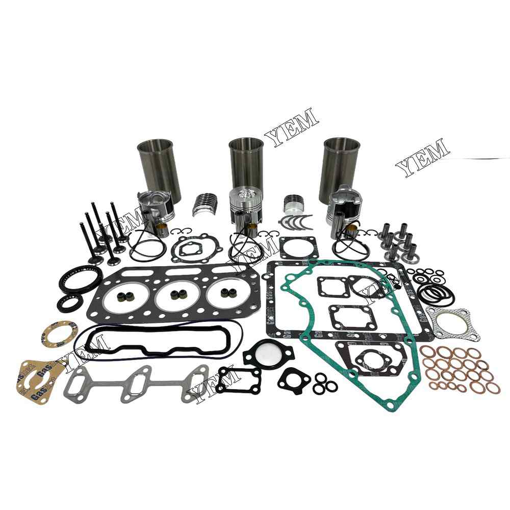 YEM Parts 3T75HA Overhaul Rebuild Kit With Gasket Set Bearing-Valve Train For Yanmar For Yanmar