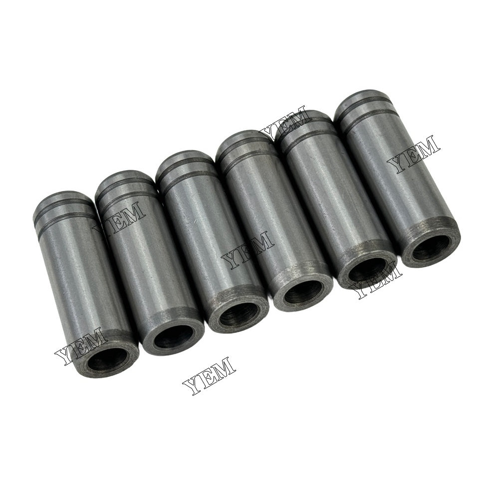 YEM Parts 6PCS For Yanmar Valve Guide 3T75HA Engine Spare Parts
