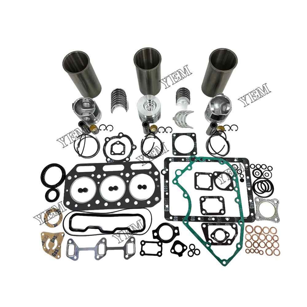 YEM Parts 3T75HLE Overhaul Rebuild Kit With Gasket Set Bearing For Yanmar