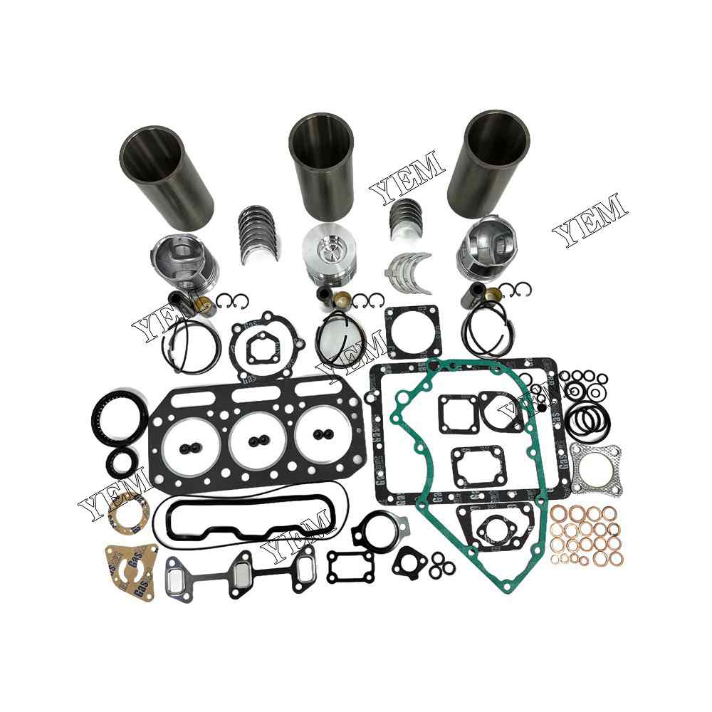 YEM Parts 3T75HLE Overhaul Rebuild Kit With Gasket Set Bearing For Yanmar For Yanmar
