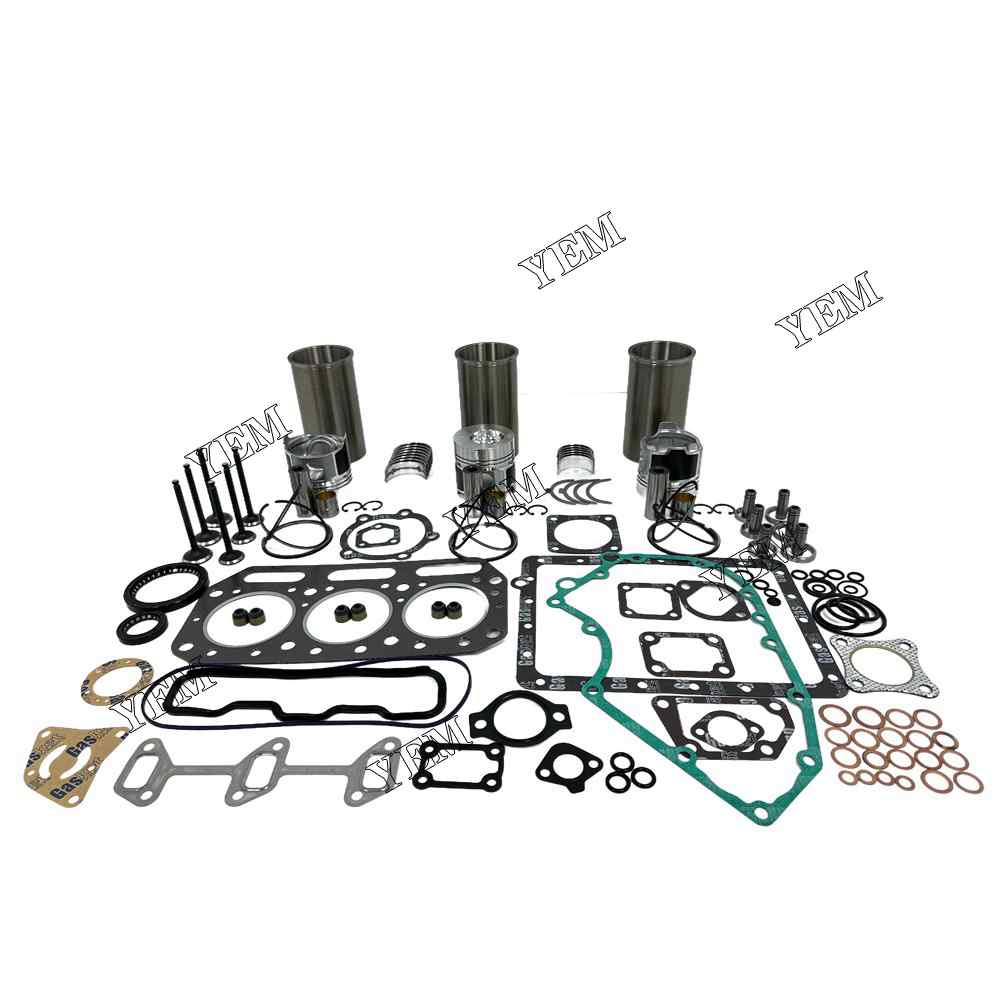 YEM Parts 3T75HLE Overhaul Rebuild Kit With Gasket Set Bearing-Valve Train For Yanmar For Yanmar