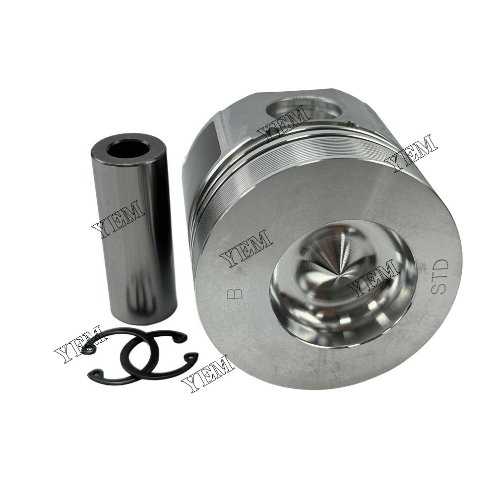 YEM Parts 3PCS For Yanmar Pistons STD 3T75HLE Engine Spare Parts For Yanmar