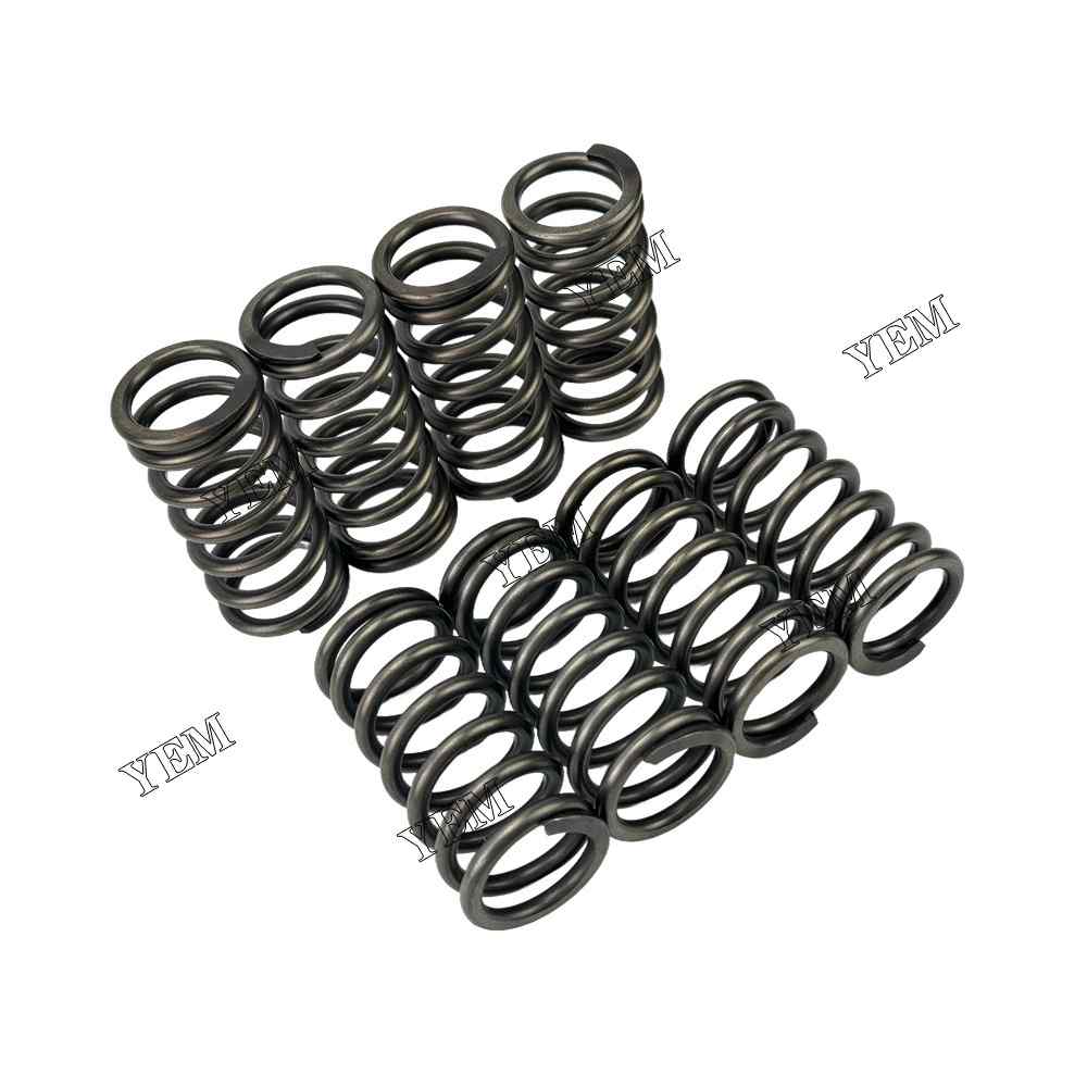 YEM Parts 8PCS Part Number 3932453 Valve Spring For Komatsu 4D102 Engine For Komatsu