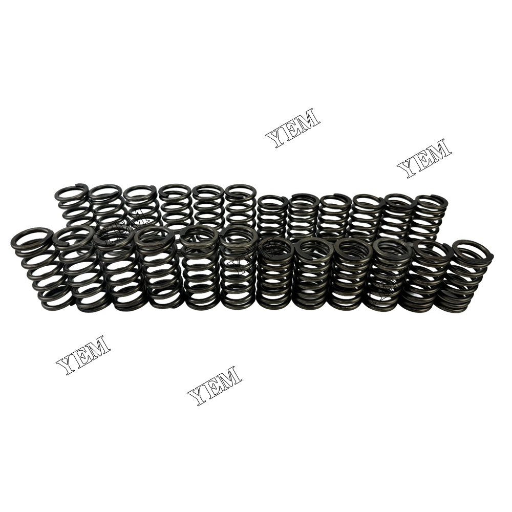 YEM Parts 24 PC Part Number 3932453 3925667 Valve Spring For Cummins 6BT5.9 Engine For Cummins