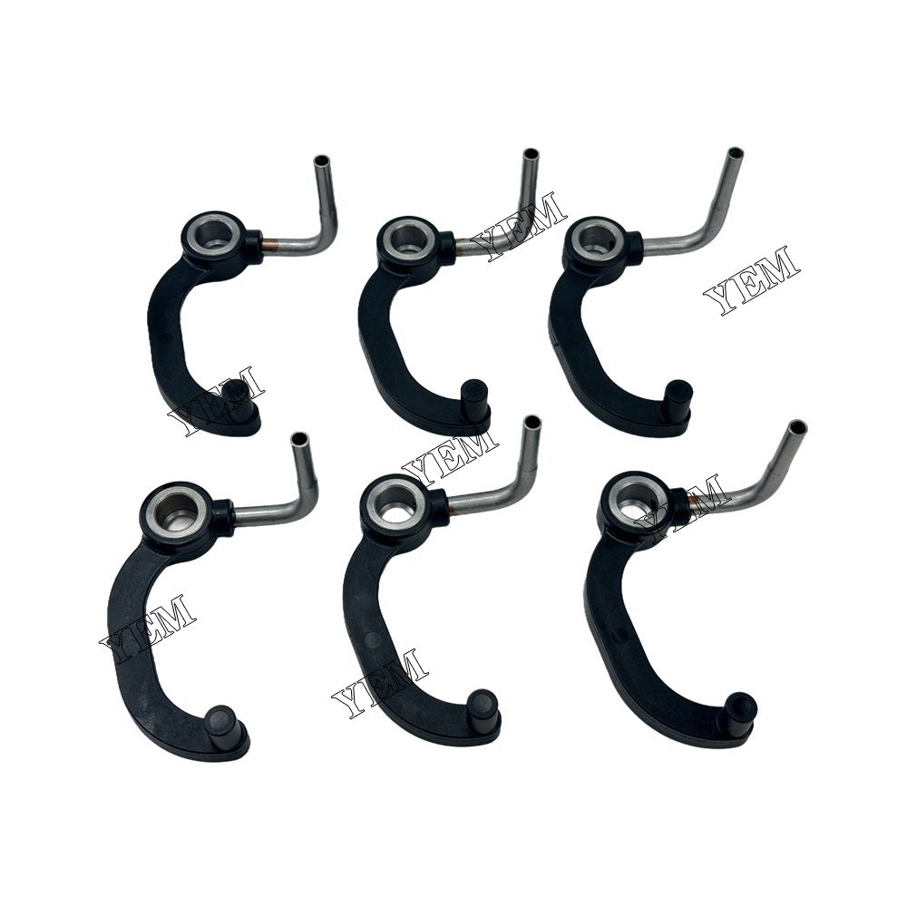 YEM Parts 6PCS Part Number 3080708 045035 Oil Cooling Nozzle For Cummins ISM11 Engine