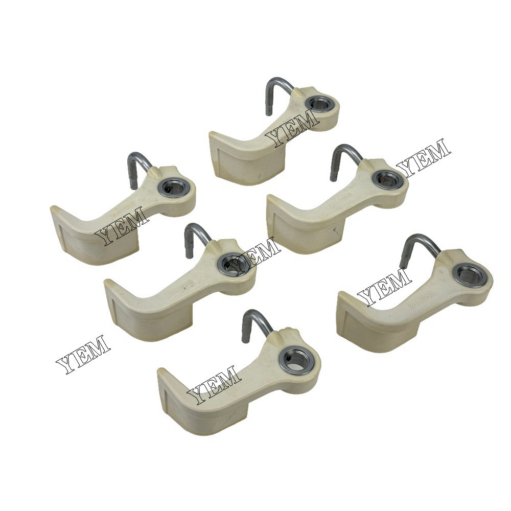 YEM Parts 6PCS3687058 3412860 3680496 Oil Cooling Nozzle For Cummins ISX15 Engine For Cummins