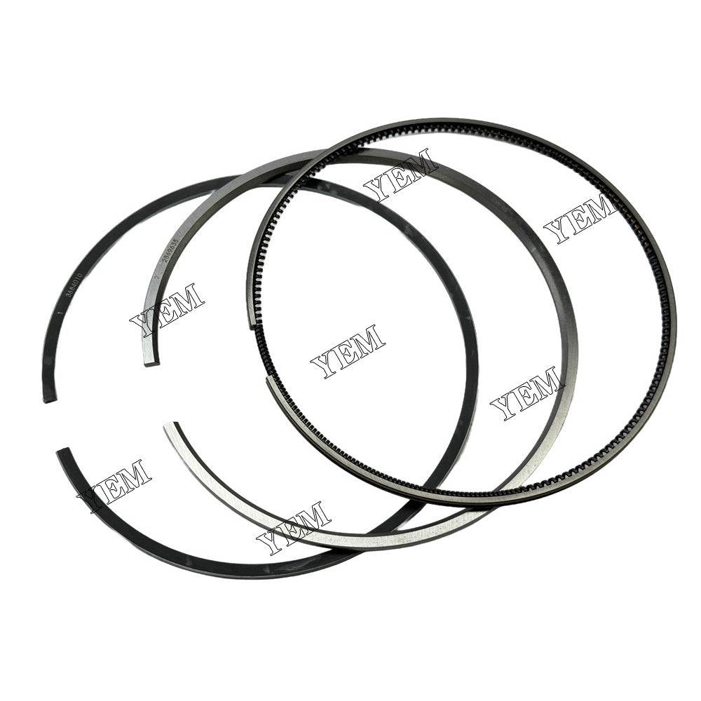 YEM Parts 6PCS 3684010&2869635&3682398 Piston Ring STD Size For Cummins ISX15 Engine For Cummins