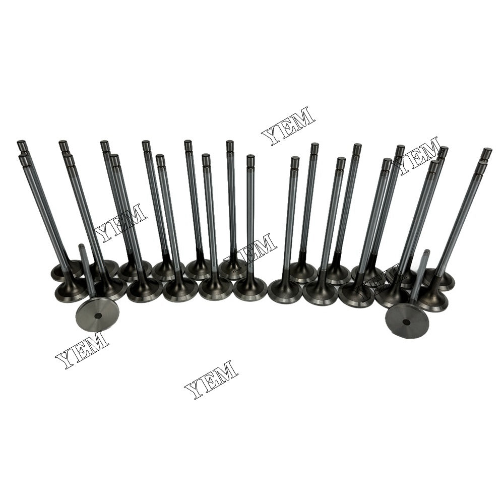 YEM Parts 6PCS3090469 3804892 Intake and exhaust valves For Cummins K19 Engine
