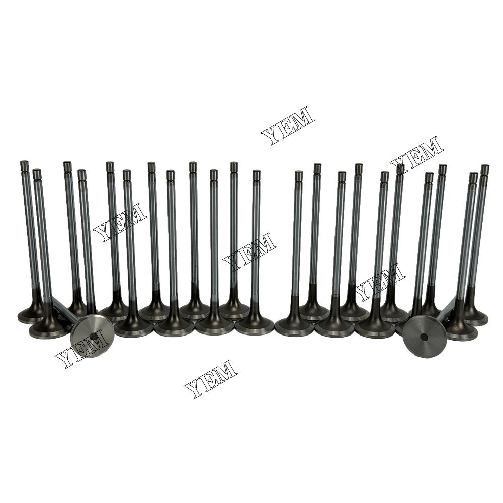 YEM Parts 6PCS3090469 3804892 Intake and exhaust valves For Cummins K19 Engine For Cummins