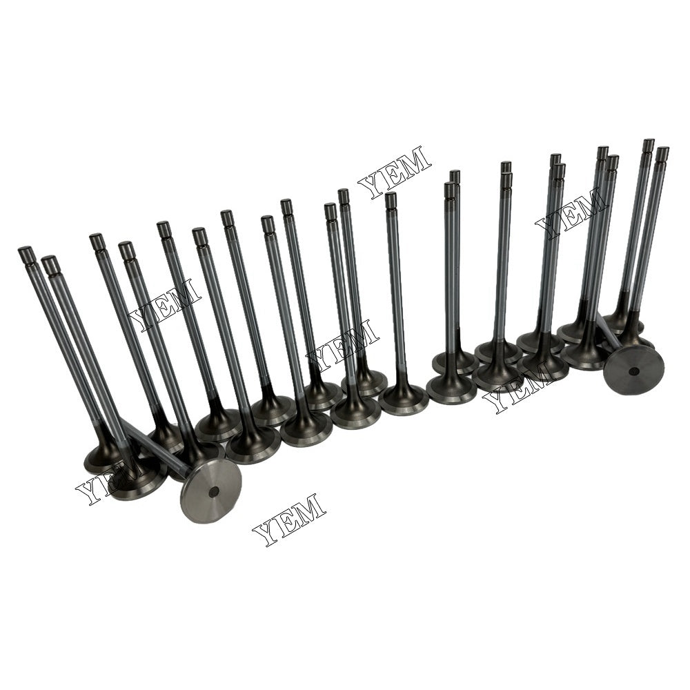 YEM Parts 6PCS3090469 3804892 Intake and exhaust valves For Cummins K19 Engine For Cummins