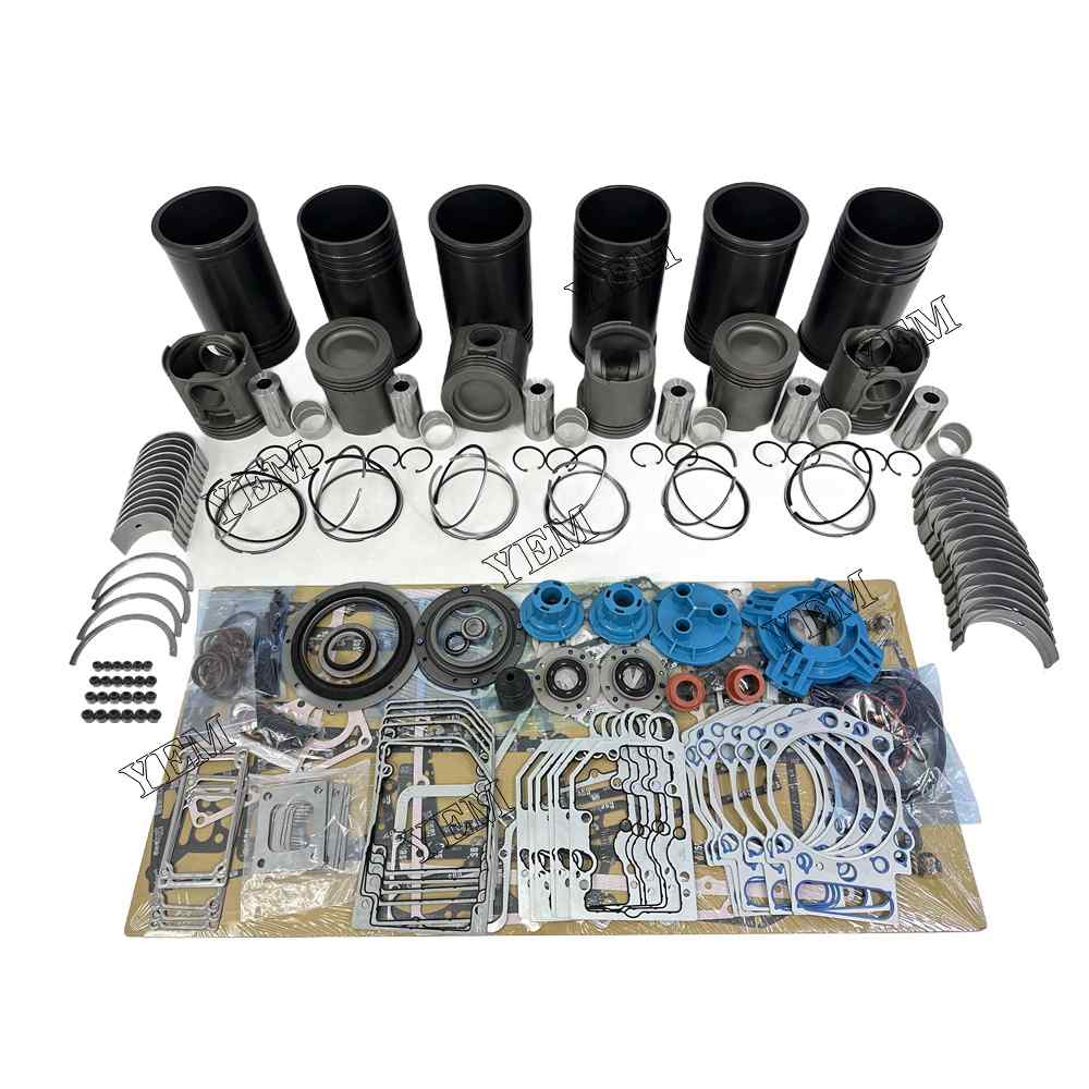 YEM Parts KTA19 Overhaul Rebuild Kit With Gasket Set Bearing 4910463 For Cummins