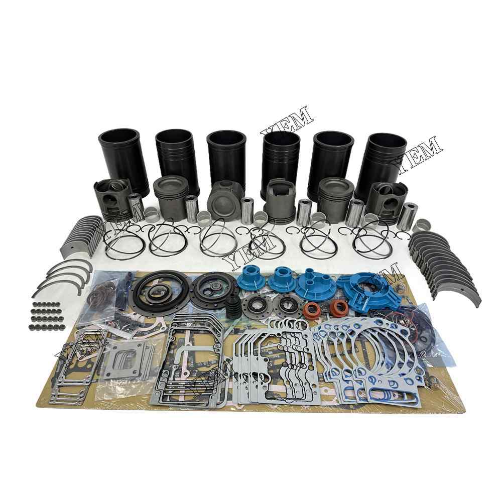YEM Parts KTA19 Overhaul Rebuild Kit With Gasket Set Bearing 4910463 For Cummins For Cummins