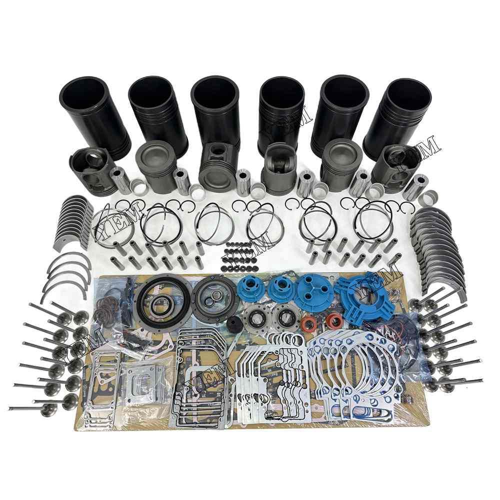 YEM Parts KTA19 Overhaul Rebuild Kit With Gasket Bearing Valve Set 4910463 For Cummins