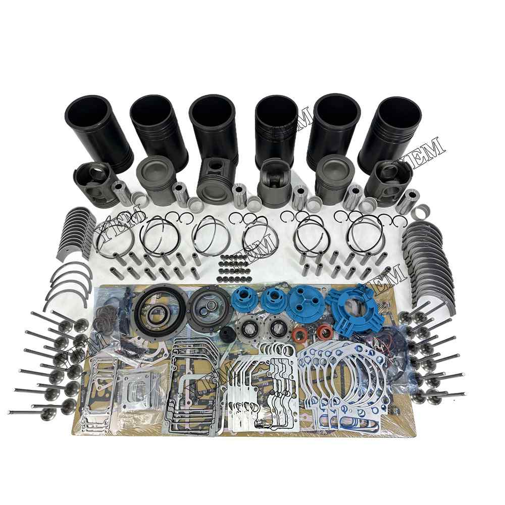 YEM Parts KTA19 Overhaul Rebuild Kit With Gasket Bearing Valve Set 4910463 For Cummins For Cummins