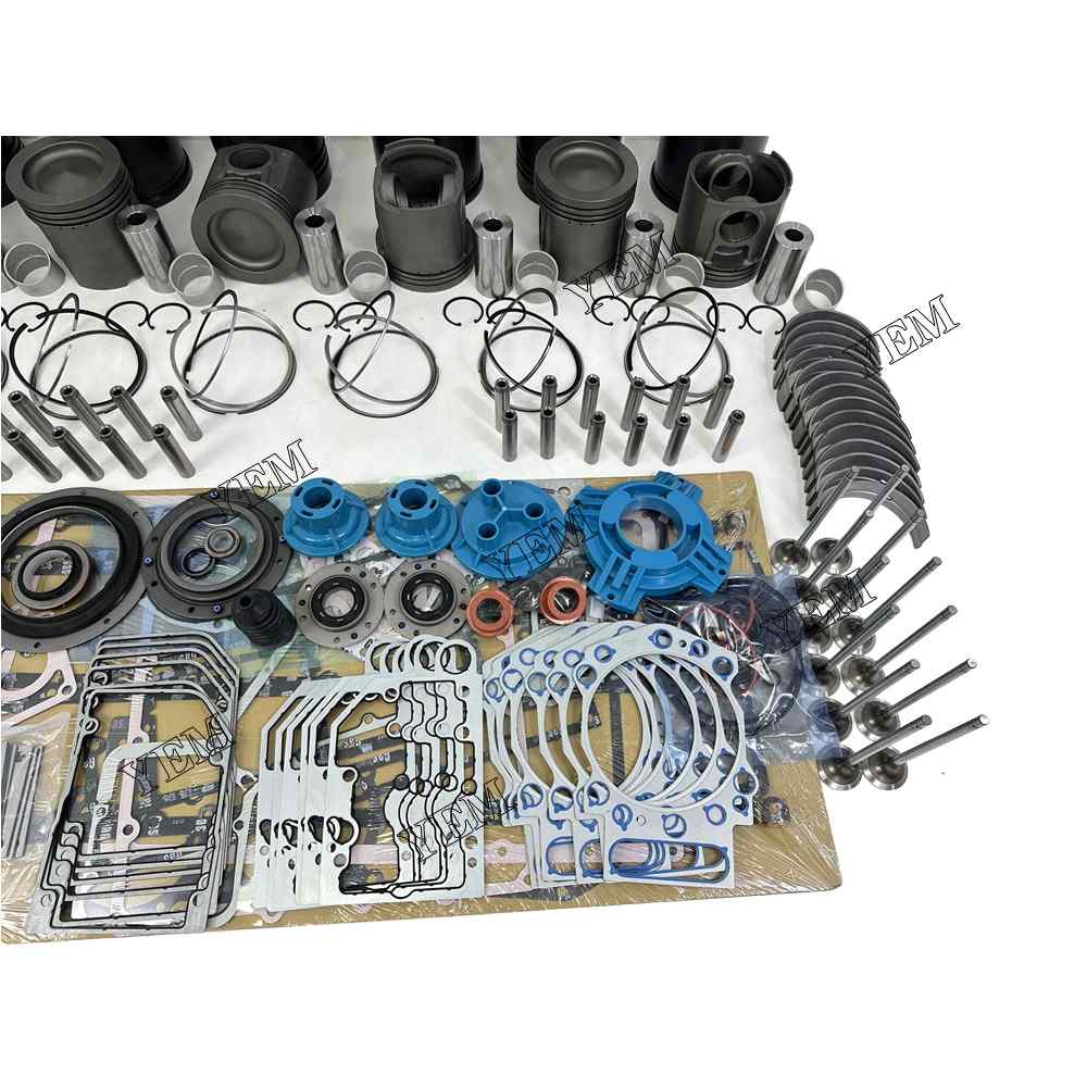 YEM Parts KTA19 Overhaul Rebuild Kit With Gasket Bearing Valve Set 4910463 For Cummins For Cummins