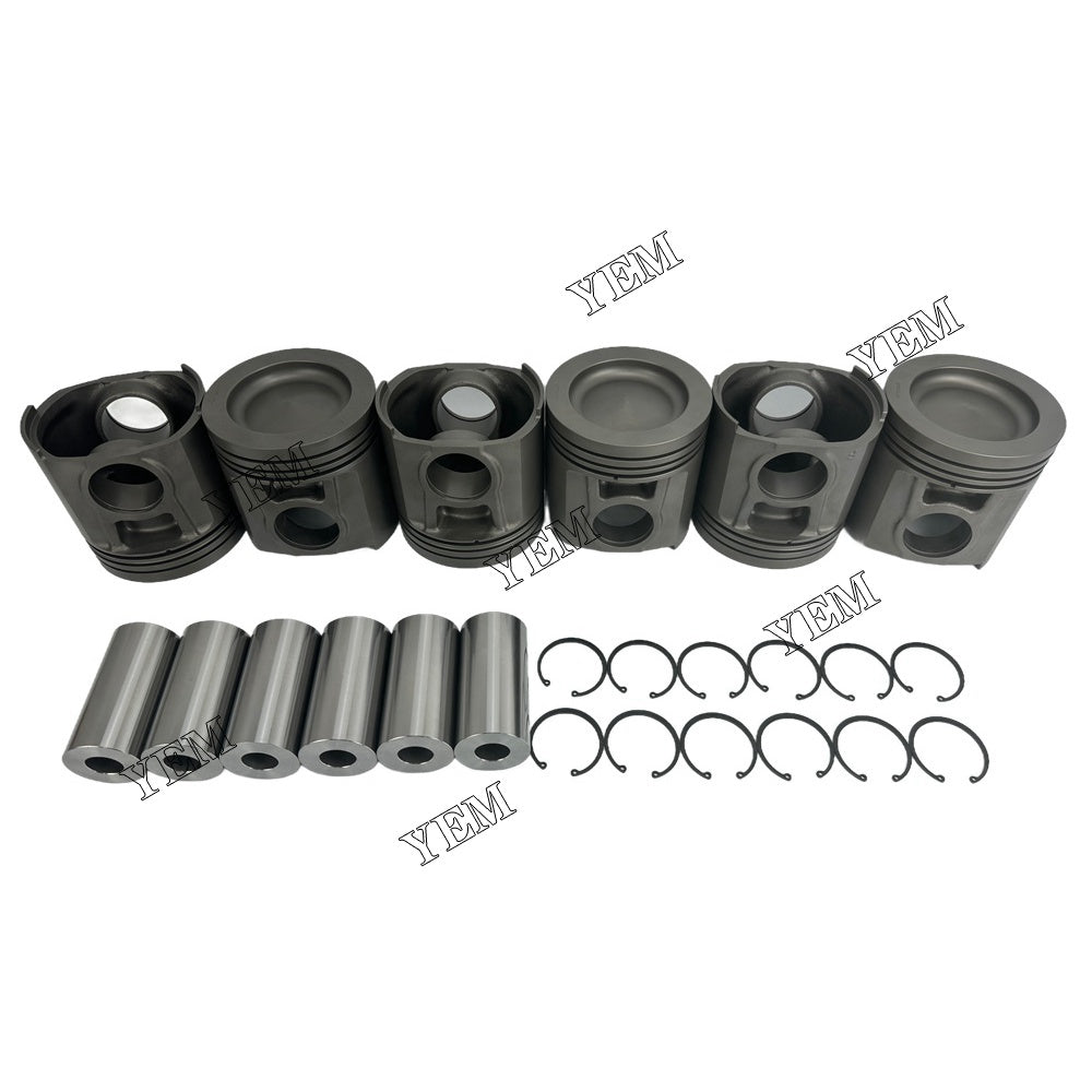 YEM Parts Part Number 4910463 3081546 Pistons STD For Cummins KTA19 Engine