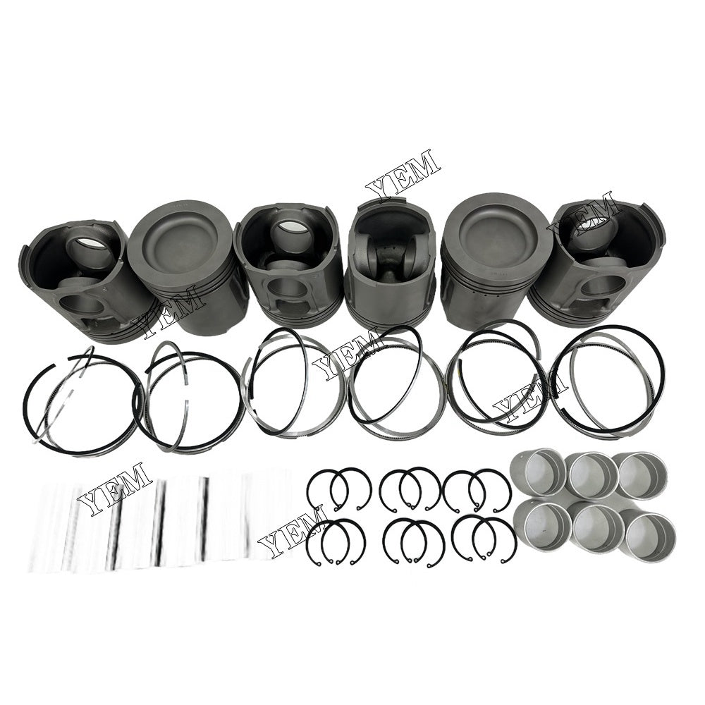 YEM Parts Part Number 4910463 Piston and Ring set For Cummins KTA19 Engine