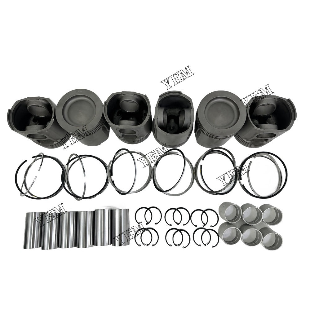 YEM Parts Part Number 4910463 Piston and Ring set For Cummins KTA19 Engine
