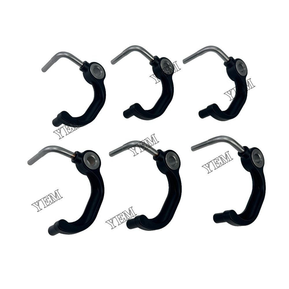 YEM Parts 6PCS Part Number 3080708 045035 Oil Cooling Nozzle For Cummins M11 Engine For Cummins