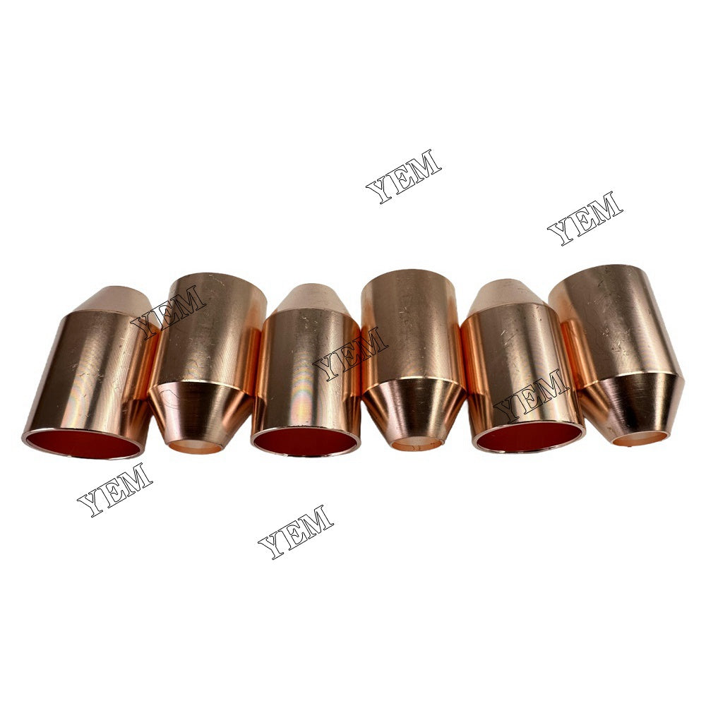 YEM Parts 6PCS Part Number 3011934 Fuel Injector Nozzle sleeve For Cummins N14 Engine