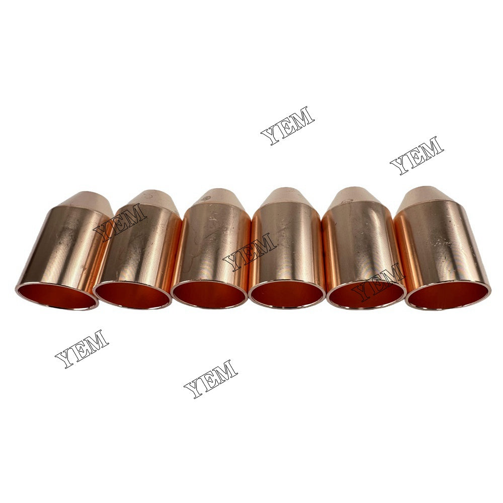 YEM Parts 6PCS Part Number 3011934 Fuel Injector Nozzle sleeve For Cummins N14 Engine For Cummins