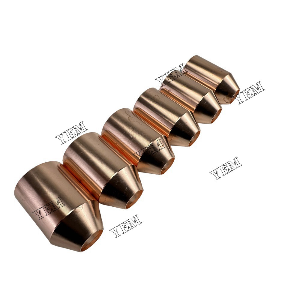 YEM Parts 6PCS Part Number 3011934 Fuel Injector Nozzle sleeve For Cummins N14 Engine For Cummins