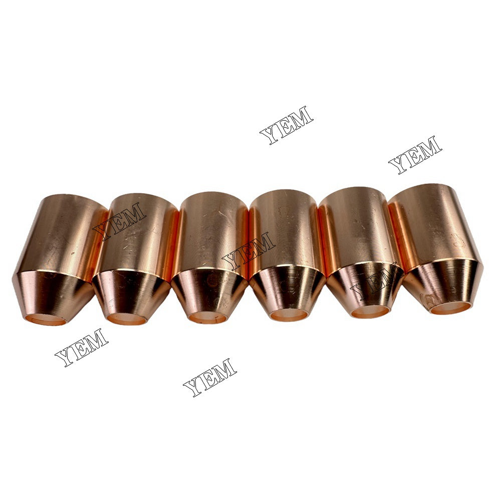 YEM Parts 6PCS Part Number 3011934 Fuel Injector Nozzle sleeve For Cummins NT855 Engine For Cummins