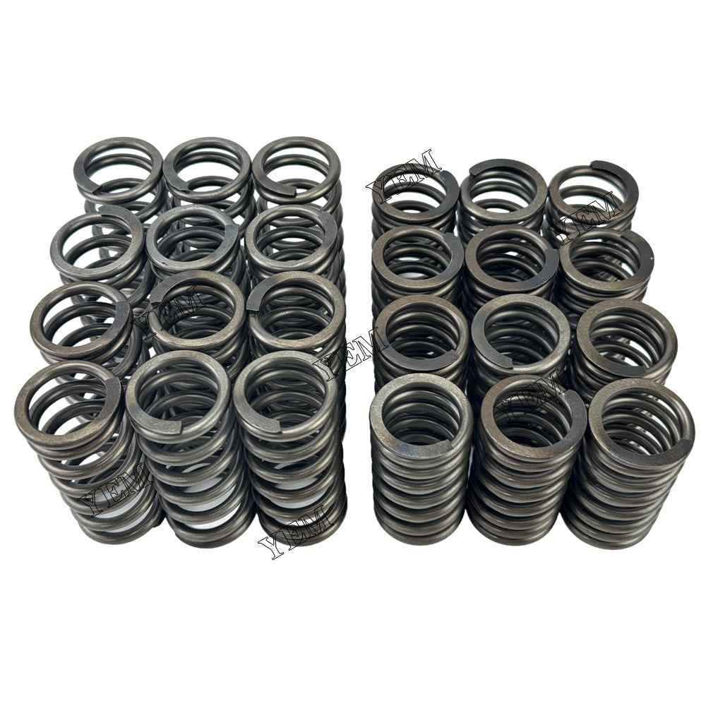 YEM Parts 24 PC 3090469 3804892 Intake and exhaust valve springs For Cummins QSB5.9 Engine