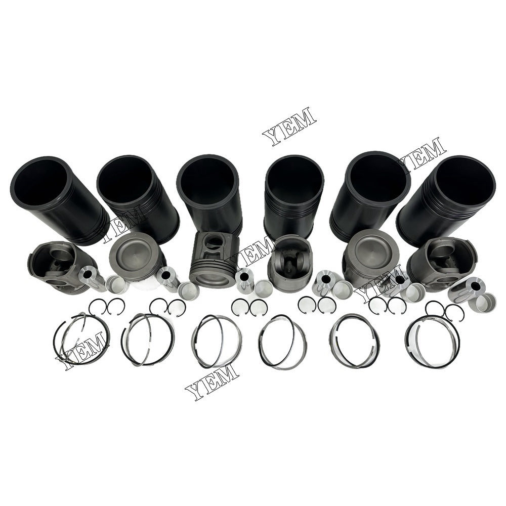YEM Parts high quality QSK19 Cylinder Liner Kit 4910463 For Cummins QSK19 Engine For Cummins