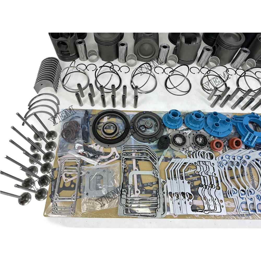 YEM Parts QSK19 Overhaul Rebuild Kit With Gasket Bearing Valve Set 4910463 For Cummins For Cummins