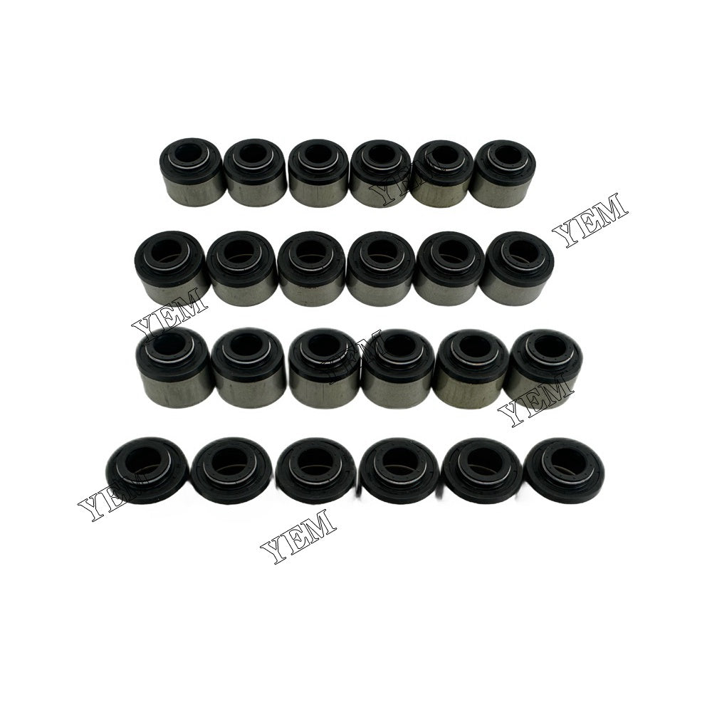 YEM Parts 24 PC Part Number KTA19 QSK19 Valve Oil Seal For Cummins QSK19 Engine