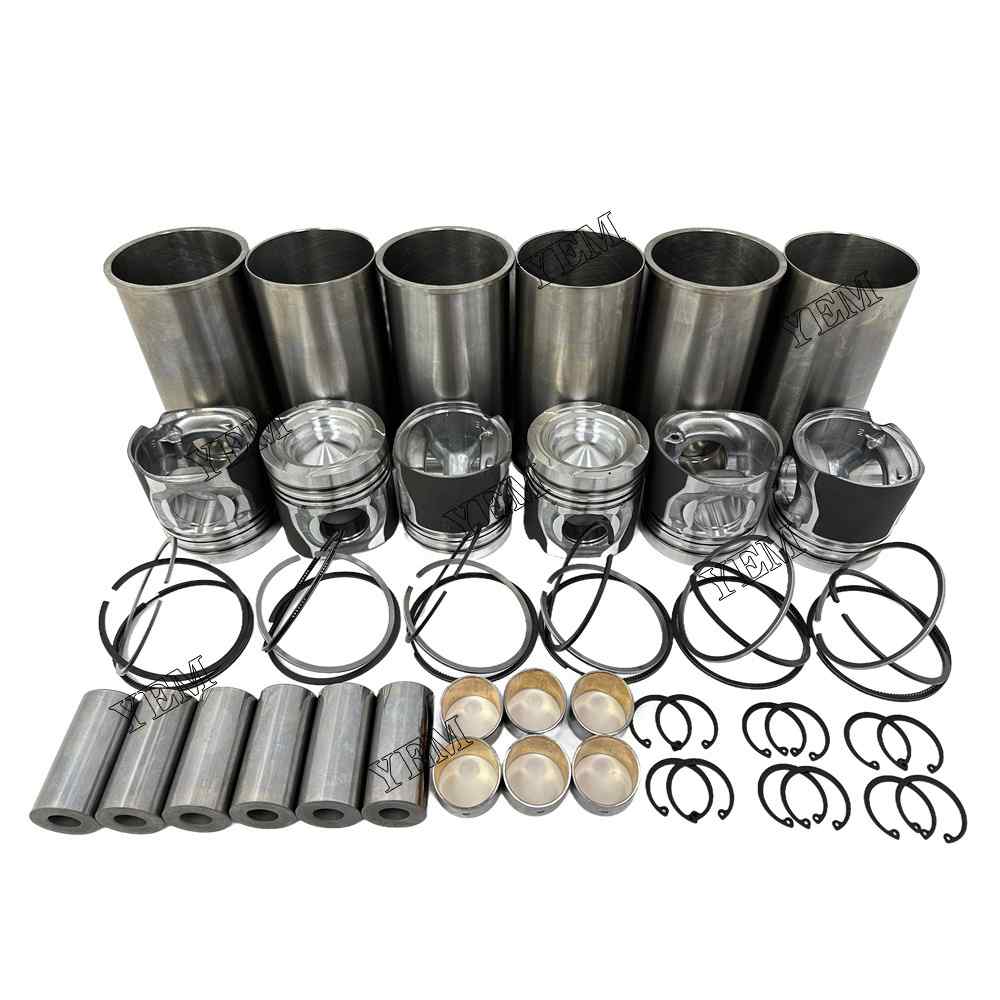 YEM Parts high quality DL06 Cylinder Liner Kit 0239A For Doosan DL06 Excavator Engine