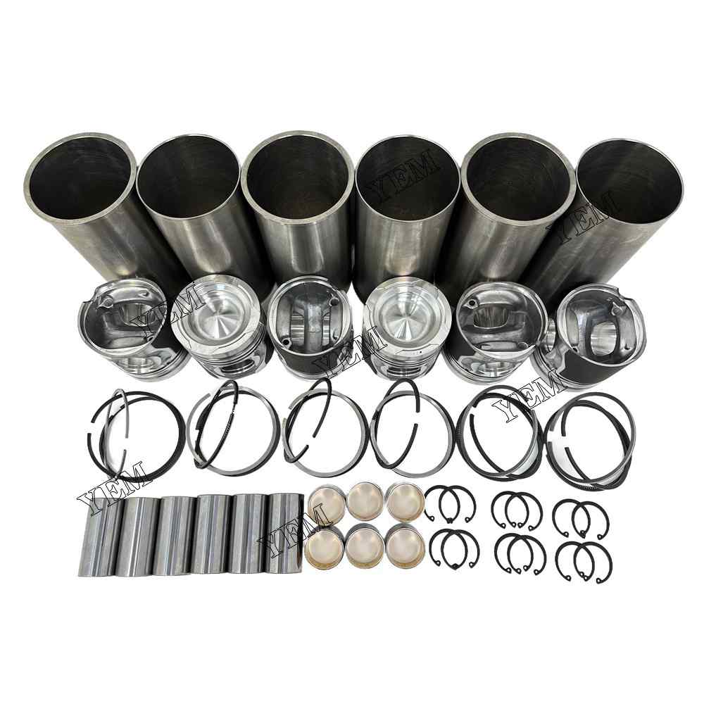 YEM Parts high quality DL06 Cylinder Liner Kit 0239A For Doosan DL06 Excavator Engine For Doosan