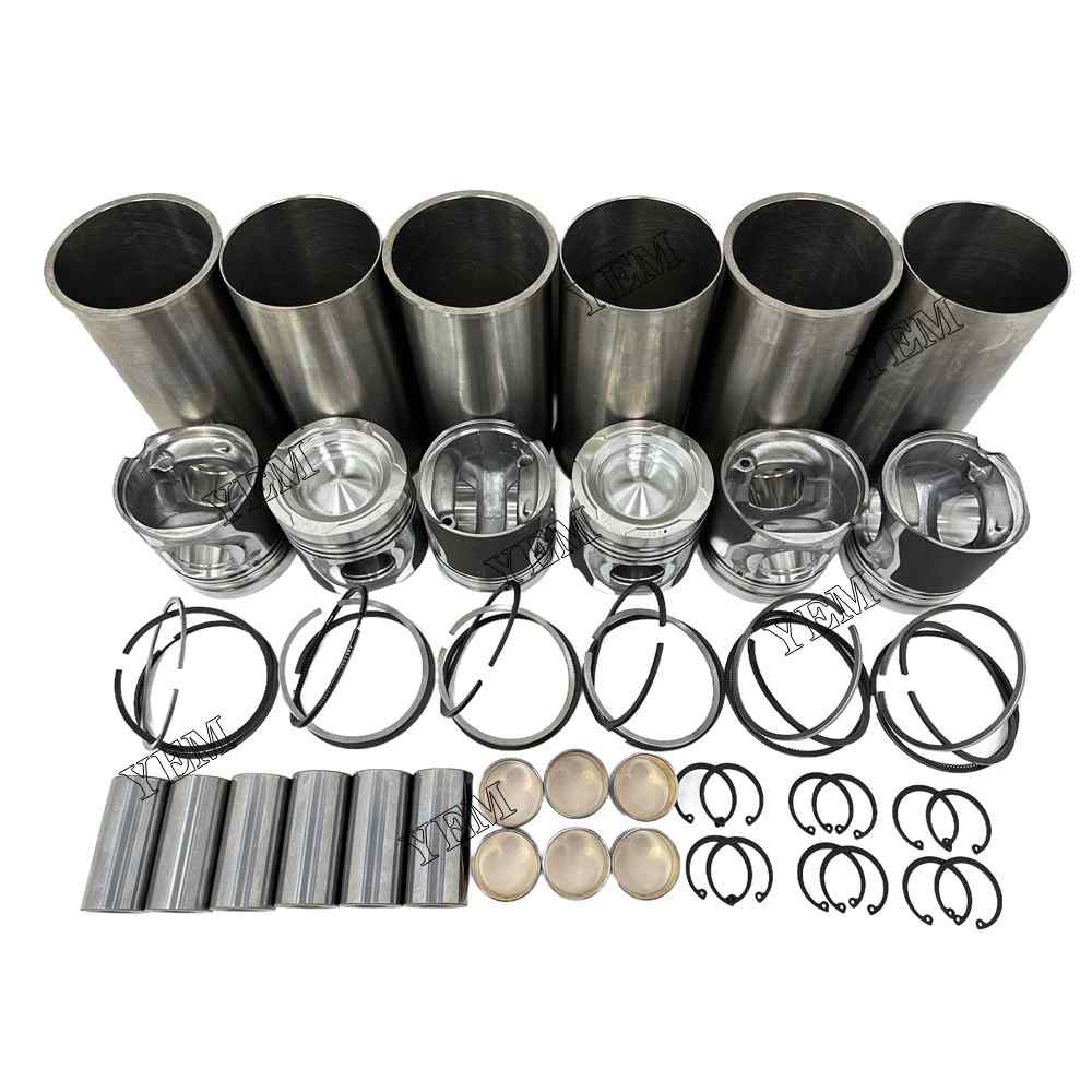 YEM Parts high quality DL06 Cylinder Liner Kit 0239A For Doosan DL06 Excavator Engine For Doosan