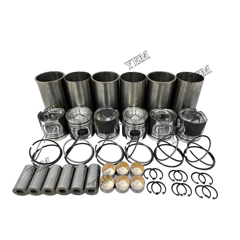 YEM Parts high quality DL06 Cylinder Liner Kit 0239A For Doosan DL06 Excavator Engine For Doosan