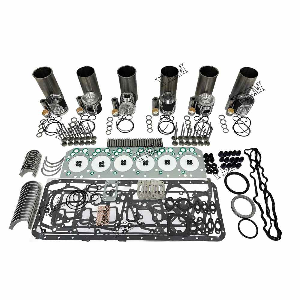YEM Parts DL06 Overhaul Rebuild Kit 0239A With Gasket Set Bearing-Valve Train For Doosan