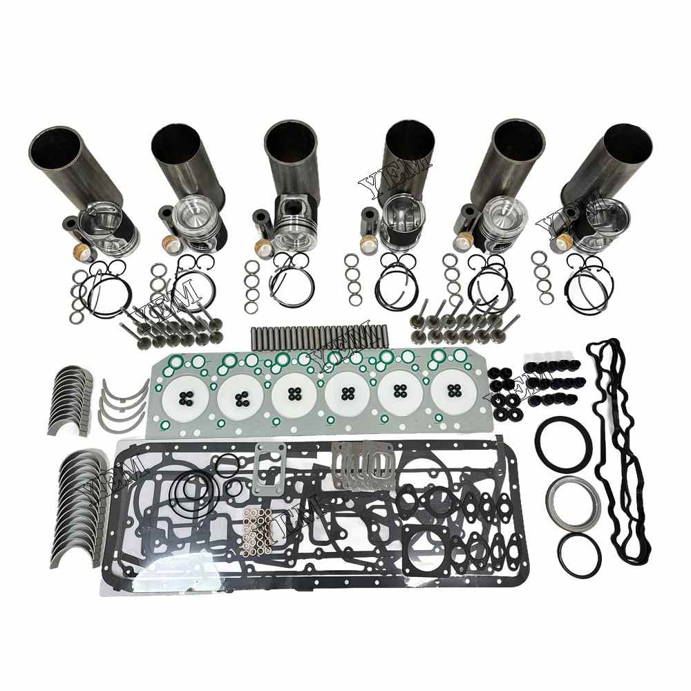 YEM Parts DL06 Overhaul Rebuild Kit 0239A With Gasket Set Bearing-Valve Train For Doosan