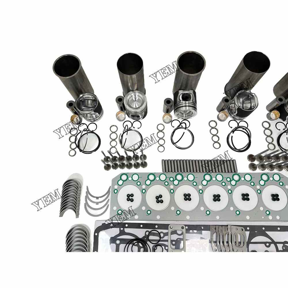 YEM Parts DL06 Overhaul Rebuild Kit 0239A With Gasket Set Bearing-Valve Train For Doosan