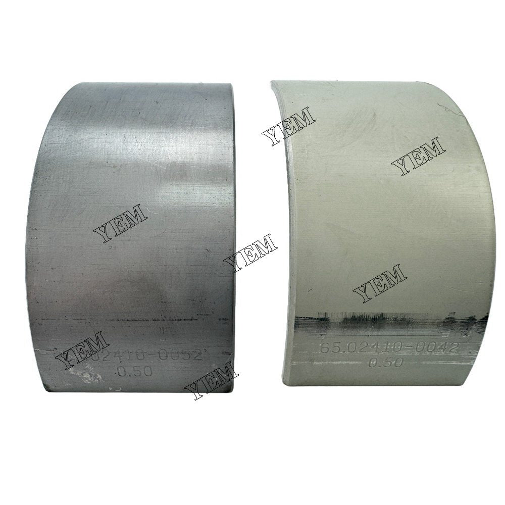 YEM Parts 65.02410-0040-0050 Main Bearing With Con Rod Bearing For Doosan DL06 Engine For Doosan